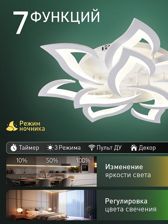 Потолочная люстра Natali Kovaltseva  LED LAMPS 85008