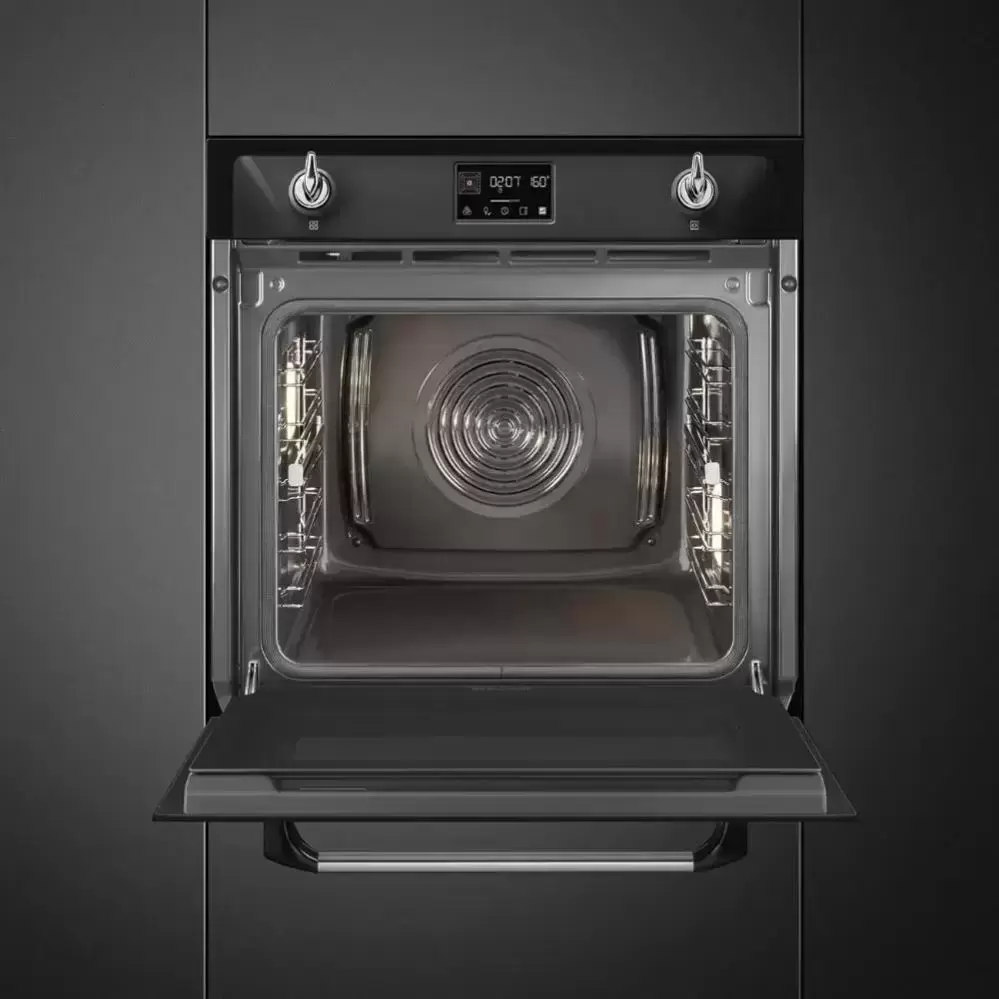 Духовой шкаф с паром Smeg SOP6902S2PN