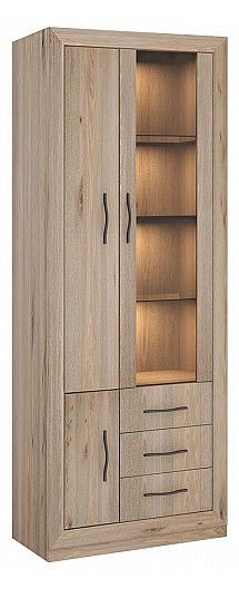 Шкаф-витрина Нобиле ШВтВ-ФСД-БЯН Шкаф-витрина Нобиле ШВтВ-ФСД-БЯН