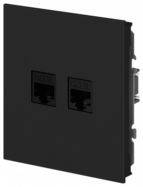 Розетка двойная Ethernet RJ-45 без рамки Эра Arktik Б0070488
