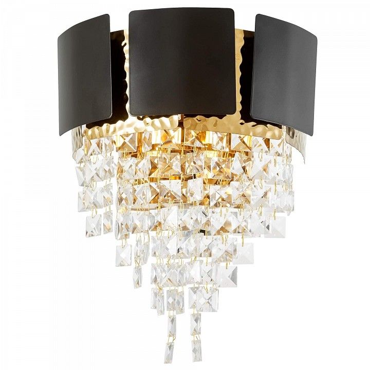 Накладной светильник LUMINA DECO MOLINA LDW 7045-2 BK+GD