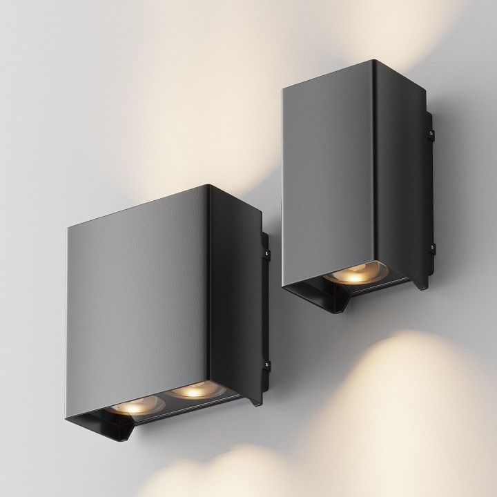 Накладной светильник Maytoni Outdoor Ракушка O570WL-L10B3K