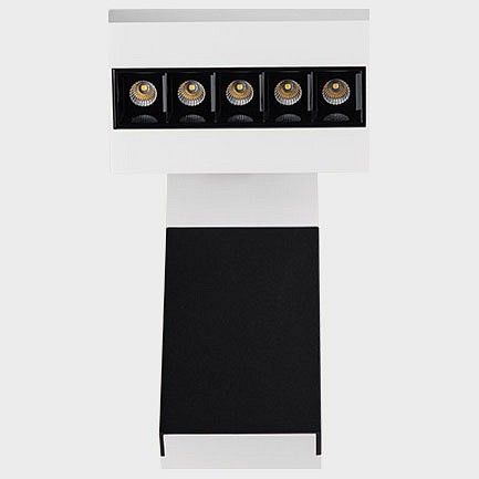 Настенно-потолочный прожектор Italline Focus cold FOCUS COLD white/black/bl