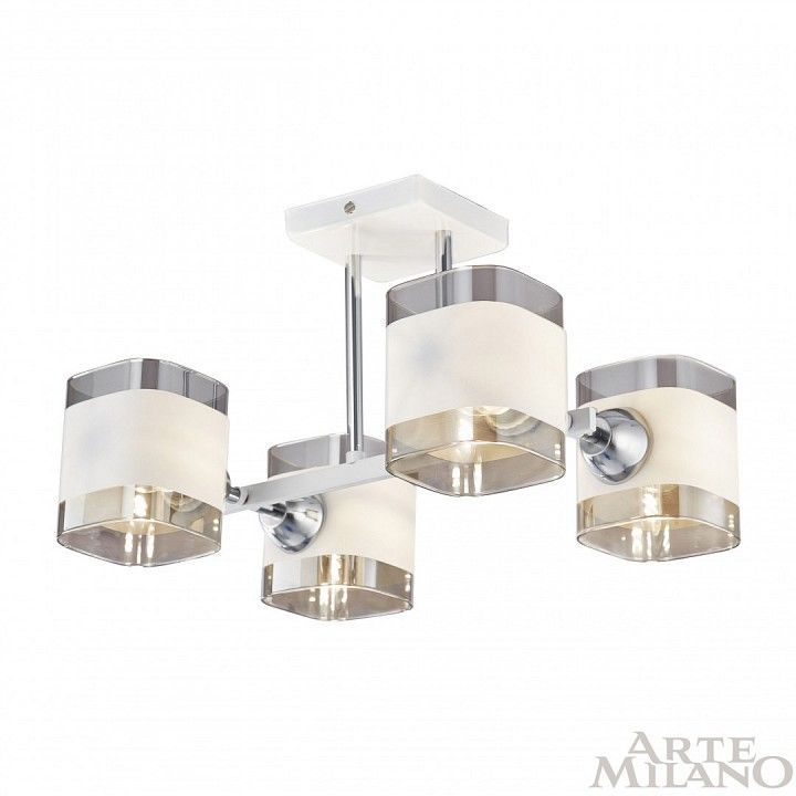 Потолочная люстра Arte Milano AMALFI-329809 329809/4 WH+CR