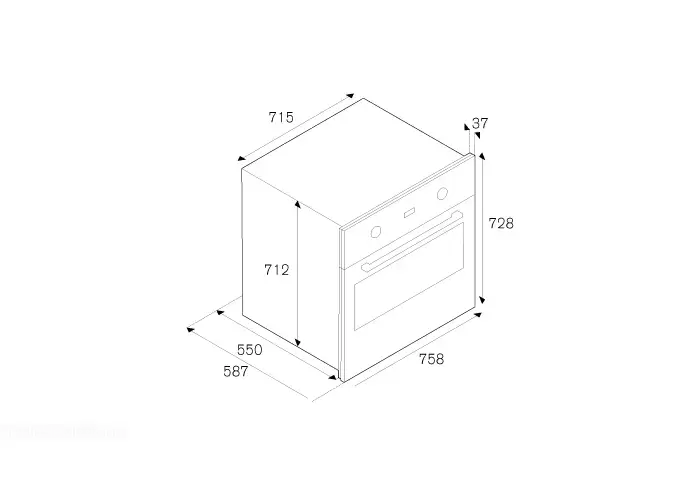 Духовой шкаф Bertazzoni F30PROXT