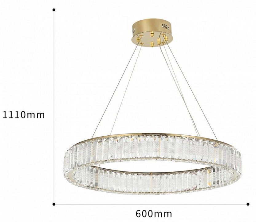 Подвесной светильник Arte Milano AM-9018 2728B.D600.LED G