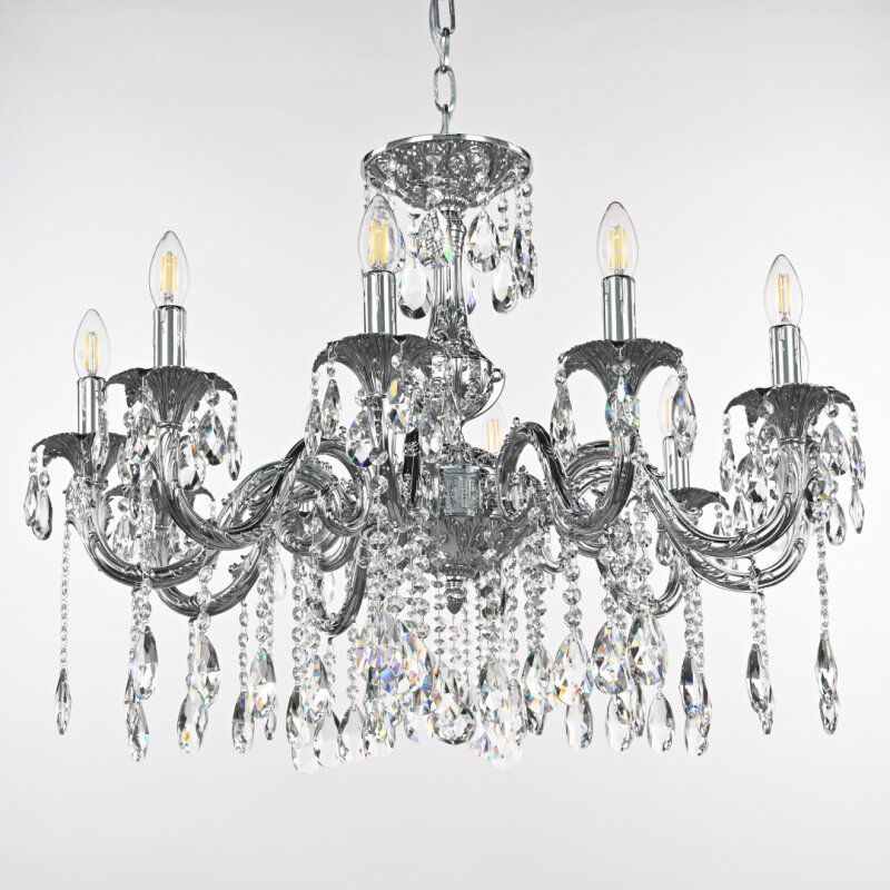 Подвесная люстра Bohemia Ivele Crystal AL7901 AL79101/10/250 A Ni