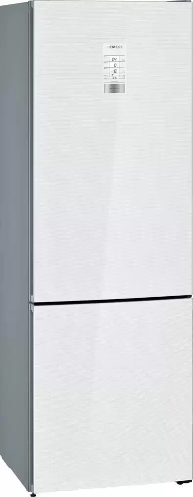 Отдельностоящий холодильник с нижней морозильной камерой SIEMENS KG49NSW2AR