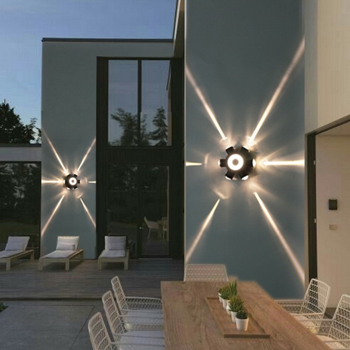 Накладной светильник Reluce  86973-9.2-007U LED2W+6*1W BK