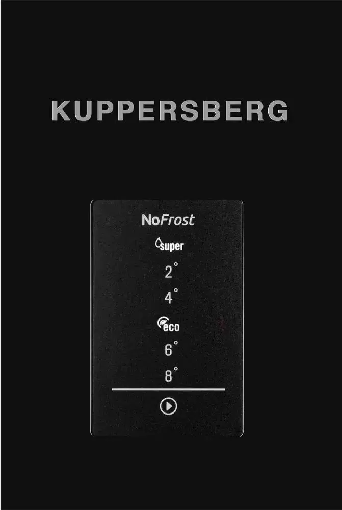 Морозильная камера Kuppersberg NFS 186 BK