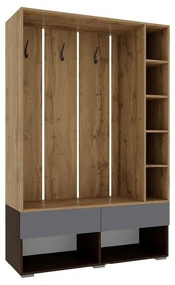 Стенка для прихожей Woodville Роут 593726