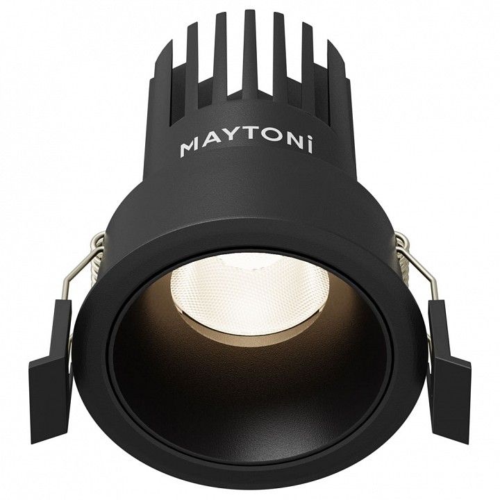 Встраиваемый светильник Maytoni Technical Омут DL115-10W-4K-B