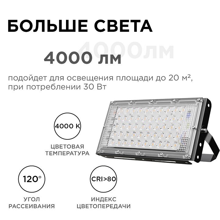 Настенно-потолочный прожектор Apeyron Electrics  05-42