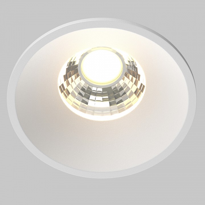 Встраиваемый светильник Maytoni Technical Round DL058-7W3K-W
