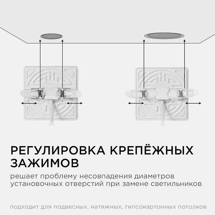 Встраиваемый светильник Apeyron Electrics  06-117