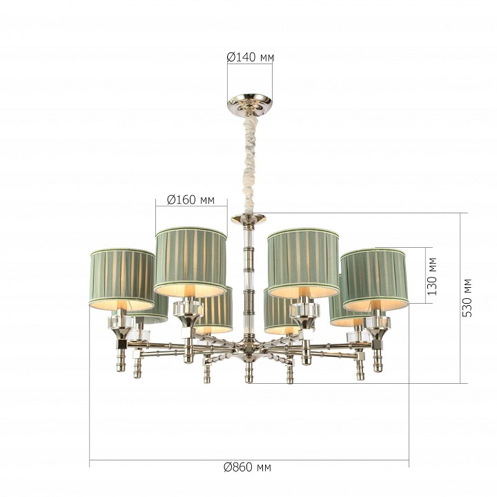 Подвесная люстра ST-Luce Oleo SL1121.103.08