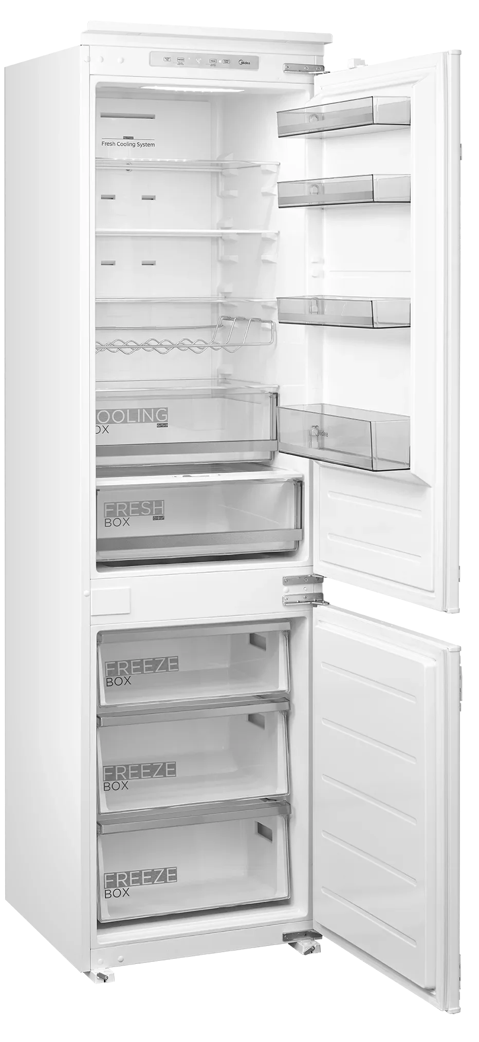 Встраиваемый холодильник Midea MDRE414FGE01