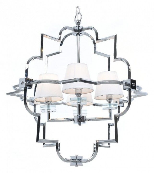Подвесная люстра LUMINA DECO Baltimore LDP 8020-4 CHR+WT