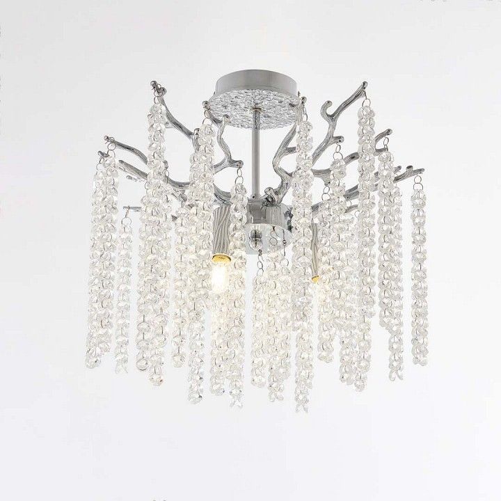 Люстра на штанге Arte Milano Веточка 230111.360.3.E14.C1 CW