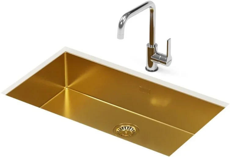 Мойка Smeg Mira VSTR71BRX латунный