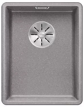 Мойка Blanco SUBLINE 320-F отводная арматура InFino® алюметаллик
