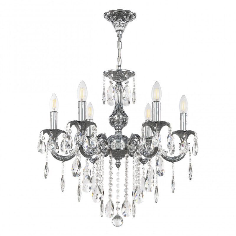 Подвесная люстра Bohemia Ivele Crystal AL7901 AL79101/6/175 B Ni