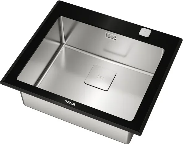 Врезная раковина Teka DIAMOND RS15 1B 60 BLACK
