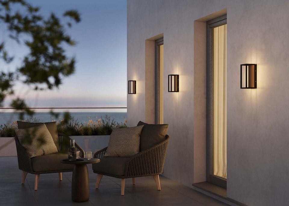 Накладной светильник Maytoni Outdoor Фрейм O527WL-L12B3K