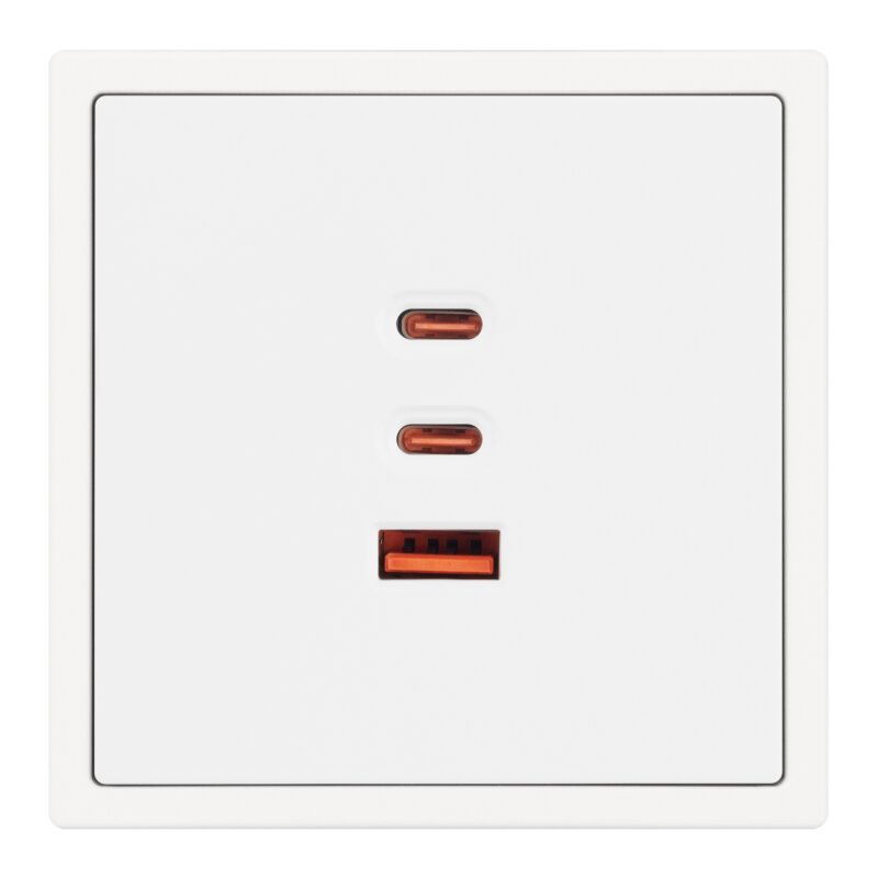 Розетка USB и type C без рамки Arlight NOBE 061839(1)