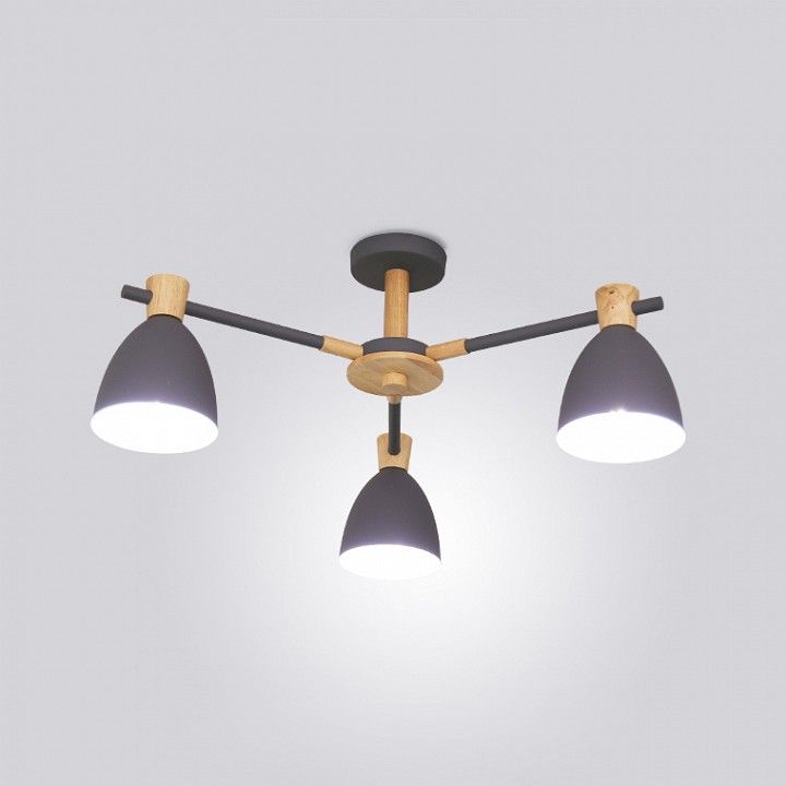 Люстра на штанге Imperiumloft Folke Gray FOLKE01