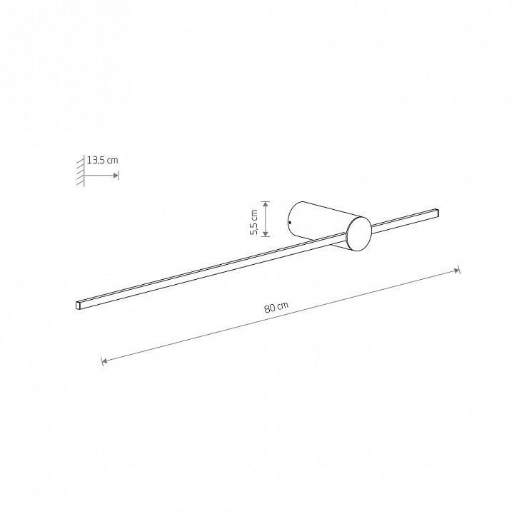 Накладной светильник Nowodvorski Saber Led Silk Olive M 11592