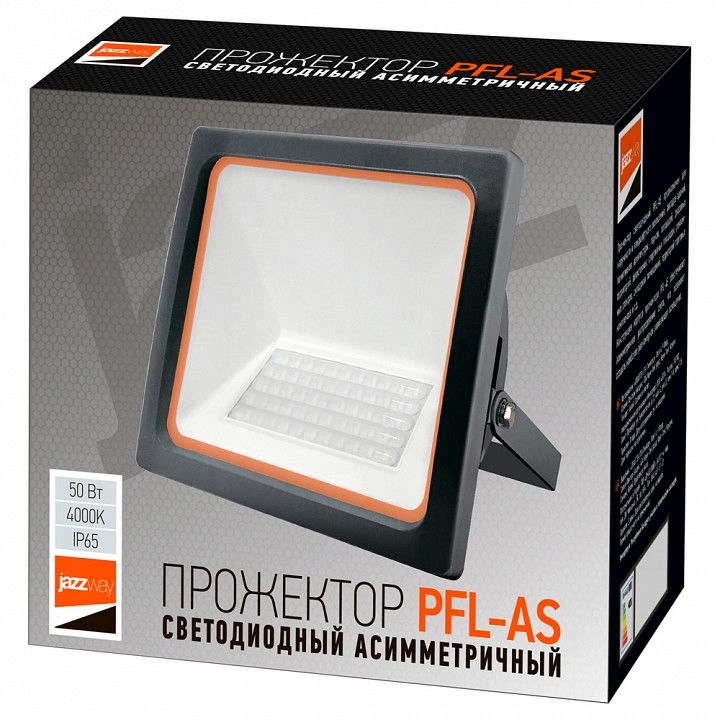 Настенно-потолочный прожектор Jazzway  PFL -AS-   50w 4000K IP65