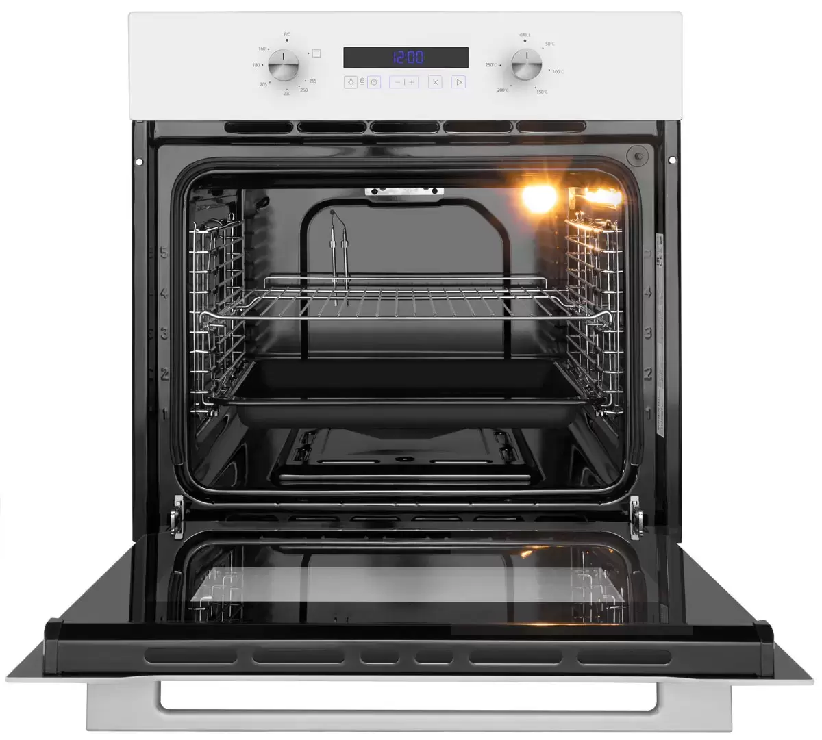 Газовый духовой шкаф Maunfeld MOGM703W