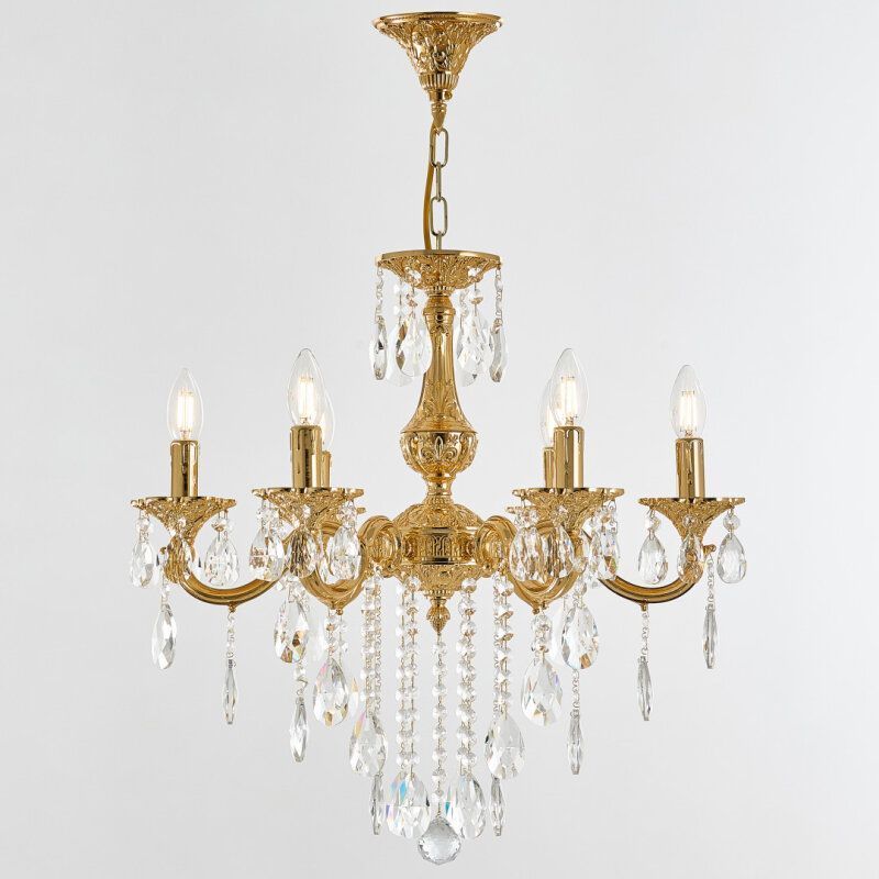 Подвесная люстра Bohemia Ivele Crystal AL7801 AL78101/6/175 B G
