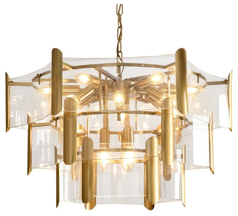 Подвесная люстра Freya Lumiere FR5516PL-15BS
