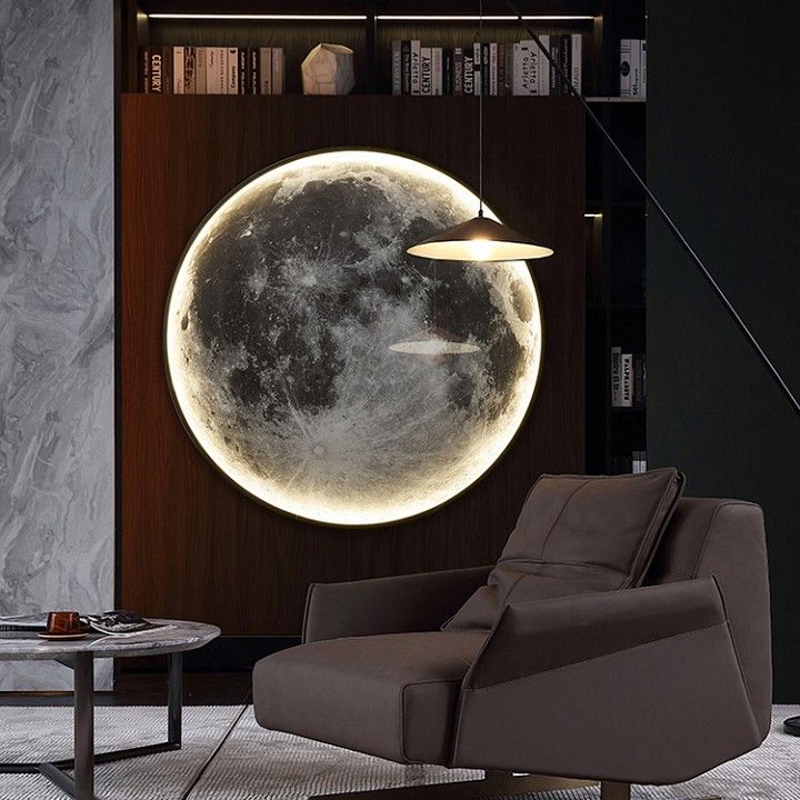 Накладной светильник Imperiumloft COSMOS Мун D90 cosmos-moon01