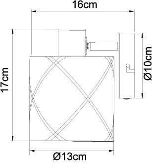 Бра Globo Bemmo 15431-1