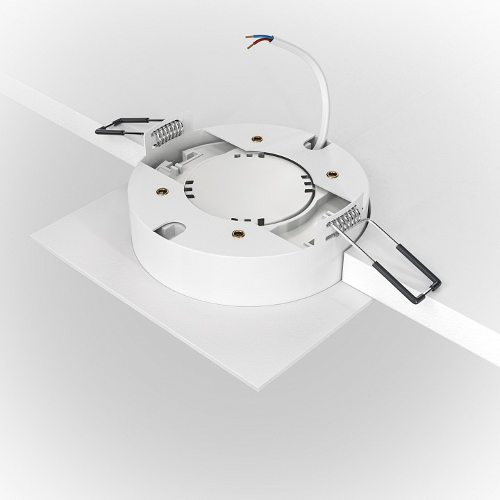Встраиваемый светильник Maytoni Technical Hoop DL086-GX53-SQ-W