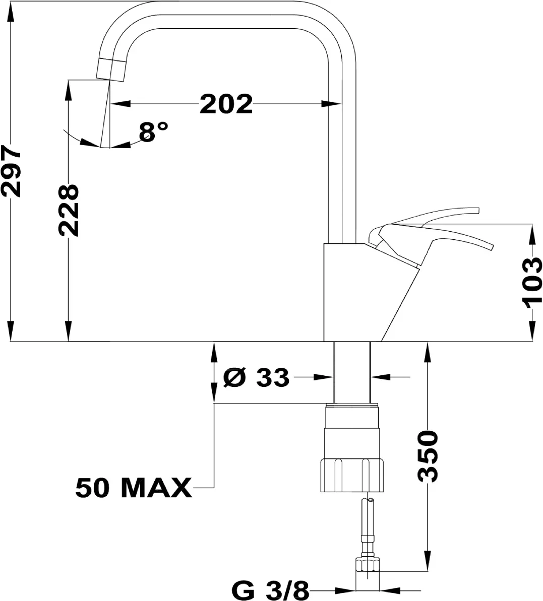 Смеситель Teka MTP 994 CHROME