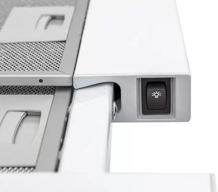 Вытяжка Krona Kamilla slim 600 white (2 мотора)