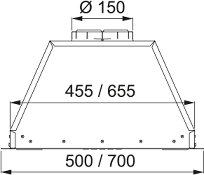 Встраиваемая вытяжка Franke VERA 72 WH