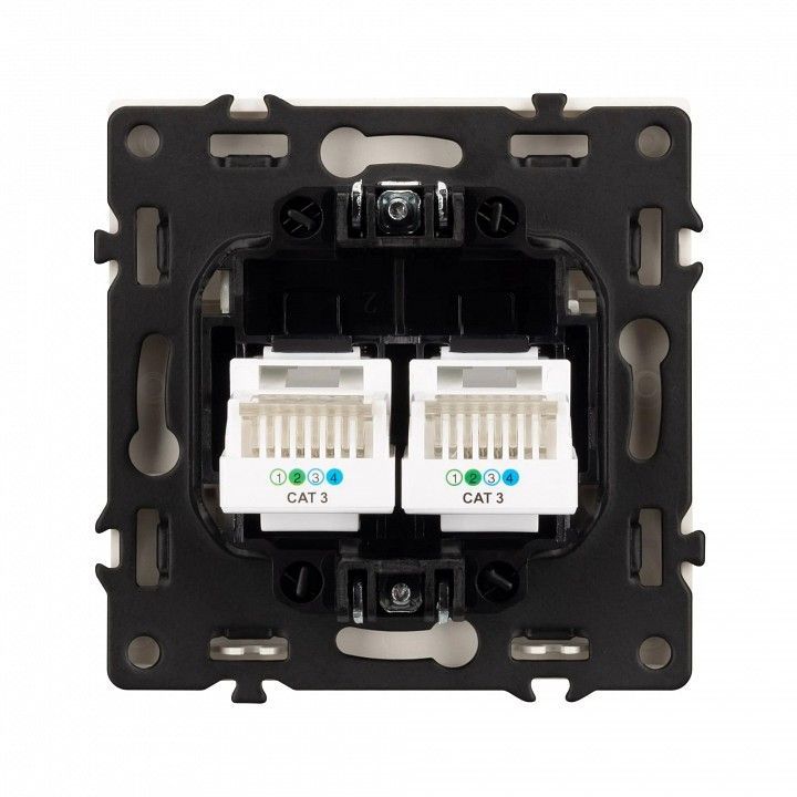 Розетка телефонная RJ-11 без рамки Arlight SCT-NOBE 054308