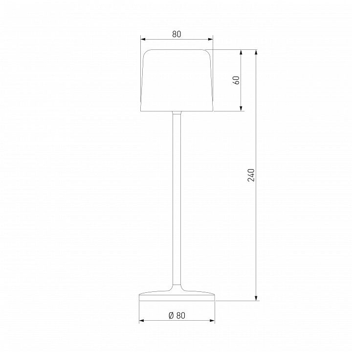 Настольная лампа декоративная Elektrostandard Bitty a069002