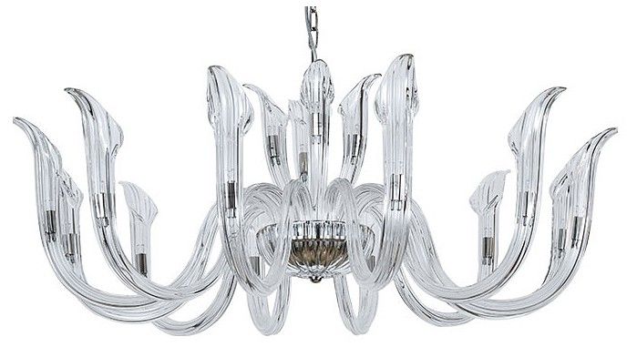 Подвесная люстра Newport 3650 3654+12/C nickel