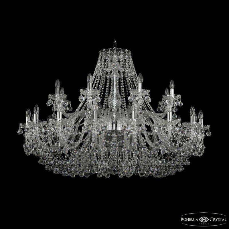 Подвесная люстра Bohemia Ivele Crystal 1409 1409/16+8/460 Ni