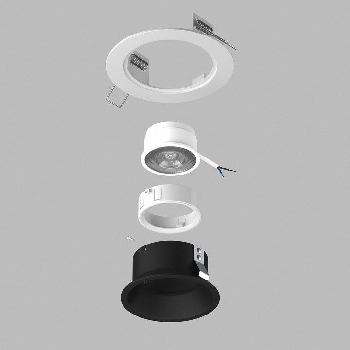 Встраиваемый светильник Lightstar Domino D61607WMOD