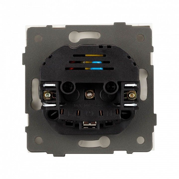 Розетка с заземлением и 2хUSB type A, без рамки Arlight SCT-TENDO 054085