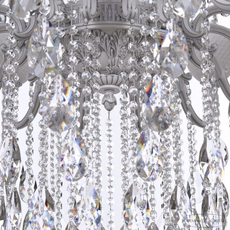 Подвесная люстра Bohemia Ivele Crystal AL7801 AL78101/16+8+8/300/3d B WMN P1 U Wave
