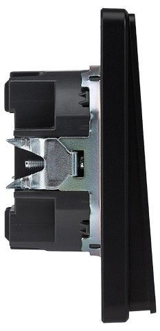Выключатель трехклавишный без рамки Kranz ROUND KR-78-0707-3