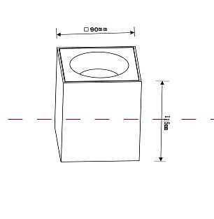 Накладной светильник Maytoni Technical Zoom C030CL-01W